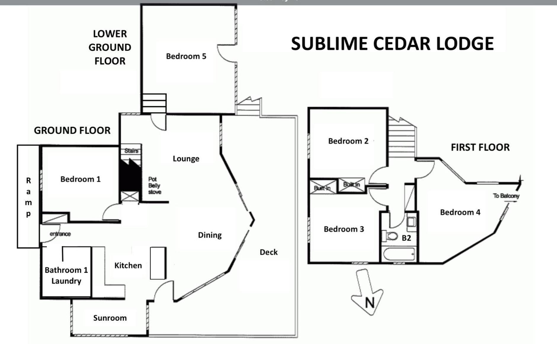Sublime Cedar Lodge Leura Exterior foto